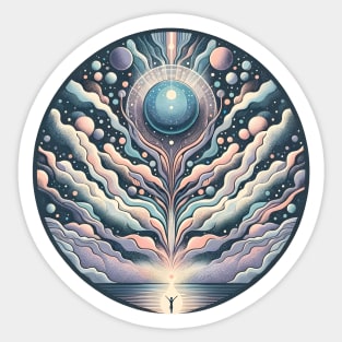 Astral Dreamscape Sticker